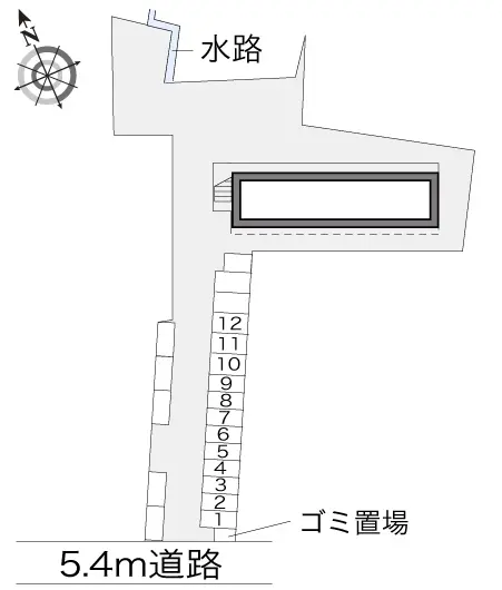 大村市久原 月極駐車場